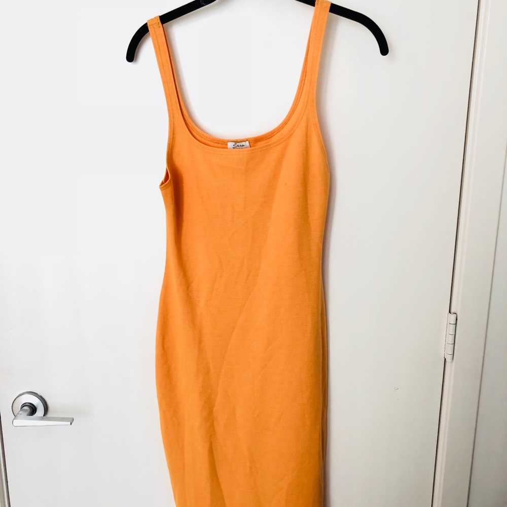 Warm Mustard Yellow Tight Dress